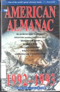 The American Almanac 1992-1993