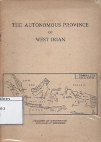 The Autonomous Province of West Irian