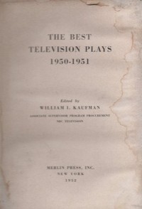 The Best Television Plays 1950-1951