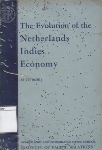 The Evolution of the Netherlands Indies Economy
