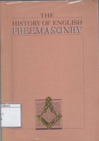 History of English Freemasonry