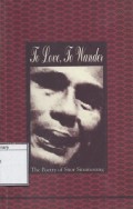 To Love, To Wonder: The Poetry of Sitor Situmorang