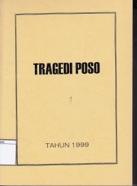 Tragedi Poso Tahun 1999