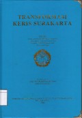 Transformasi Keris Surakarta
