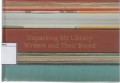Unpacking My Library: Writers and their Books