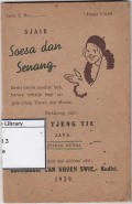 Sjair : Saesa dan Senang
