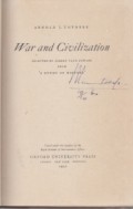 War and Civilization
