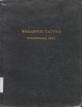 Wṛhaspati-Tattwa : an Old Javanese Philosophical Text