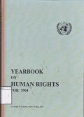 Yearbook on Human Rights for 1964