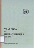 Yearbook on Human Rights for 1968